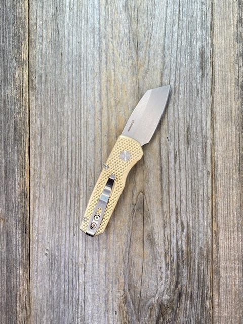 ProTech - R5411 - Runt 5 Stonewash Reverse Tanto - Magnacut - Aluminum - Bronze - Image 2