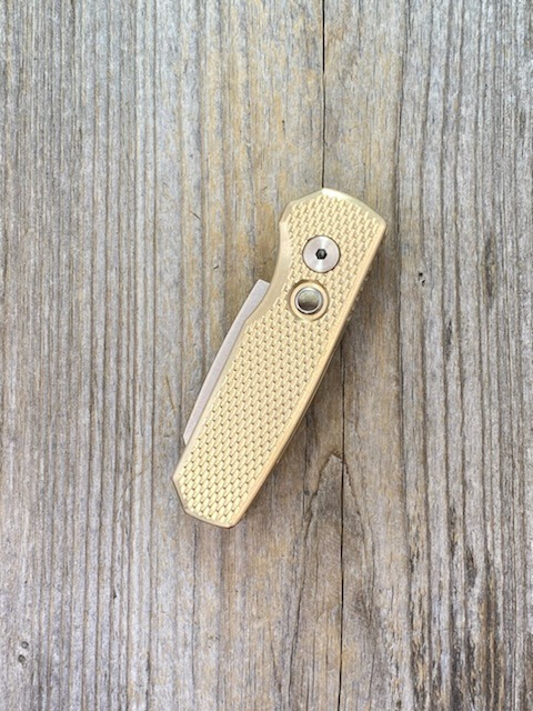 ProTech - R5411 - Runt 5 Stonewash Reverse Tanto - Magnacut - Aluminum - Bronze - Image 3