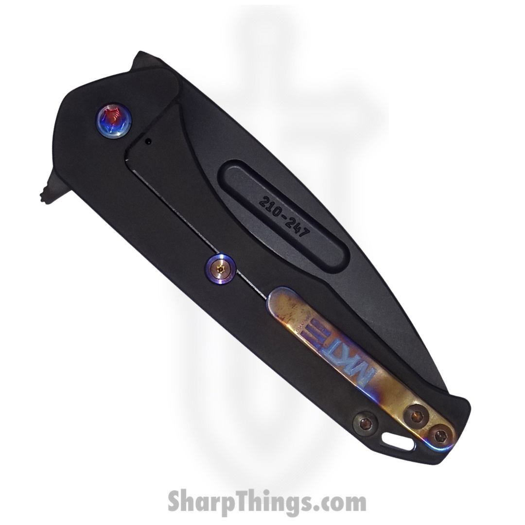 Medford Knife - MKF2084PD-03PV-TFCF-Q4- Praetorian Slim Flipper - PVD Drop Point - S45VN - Faced/Galaxy - Image 3