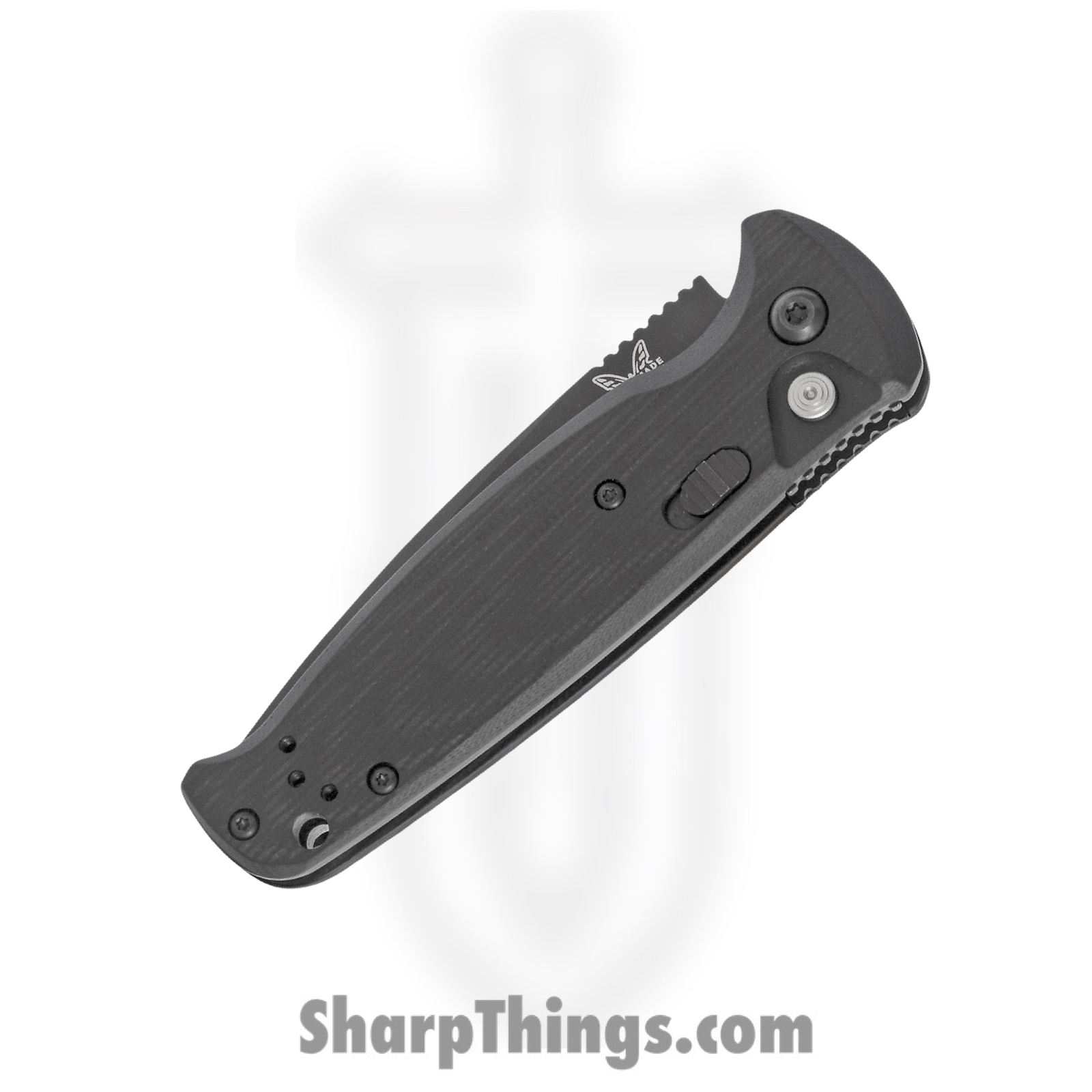 Benchmade - 4300BK - Composite Lite (CLA) - Automatic Knife - 154CM Coated Drop Point - G10 - Black - Image 2