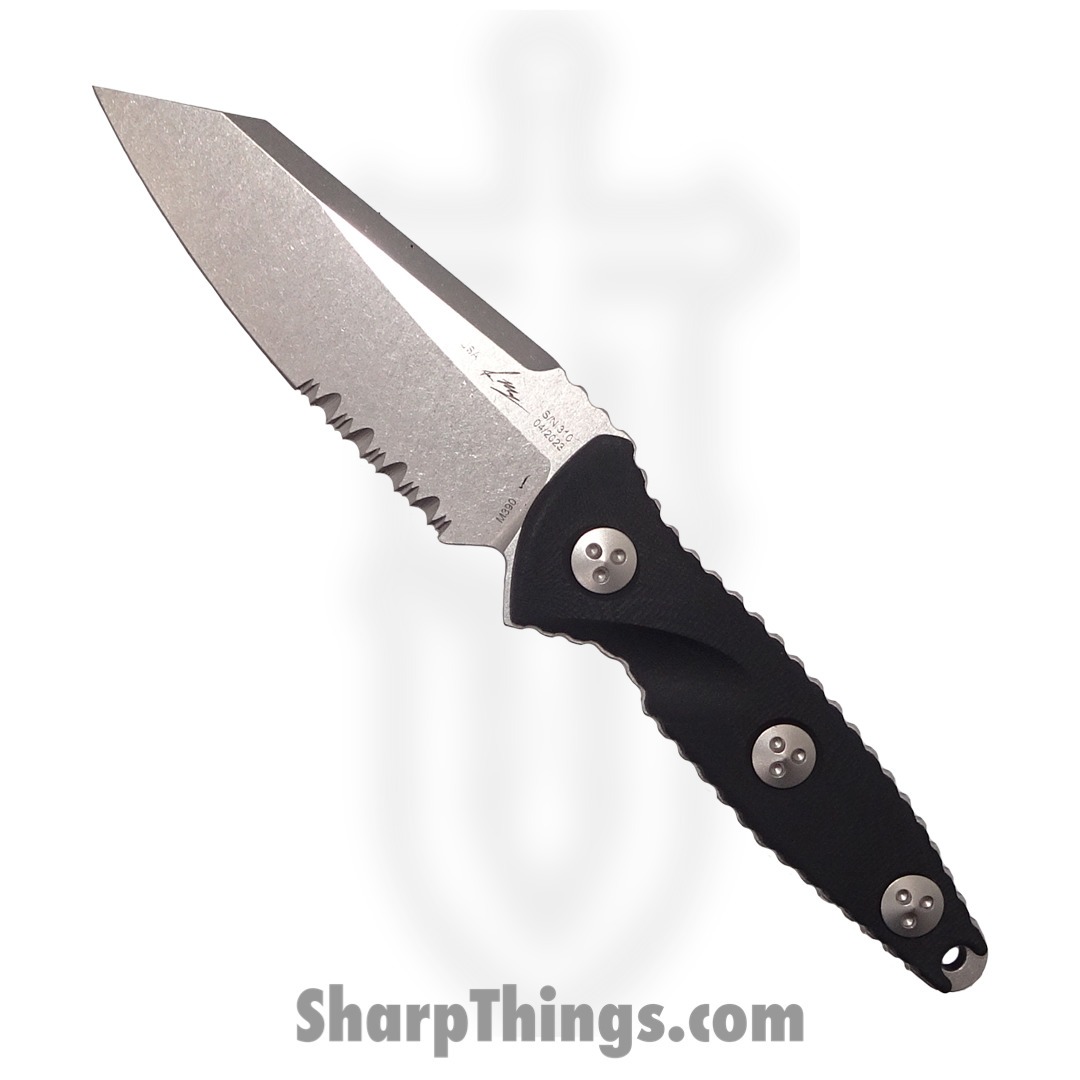 Microtech - 93M-11 - Socom Alpha Mini - Fixed Blade Knife - 93M-11 Socom Alpha Mini Fixed Blade Knife - G10 - Black