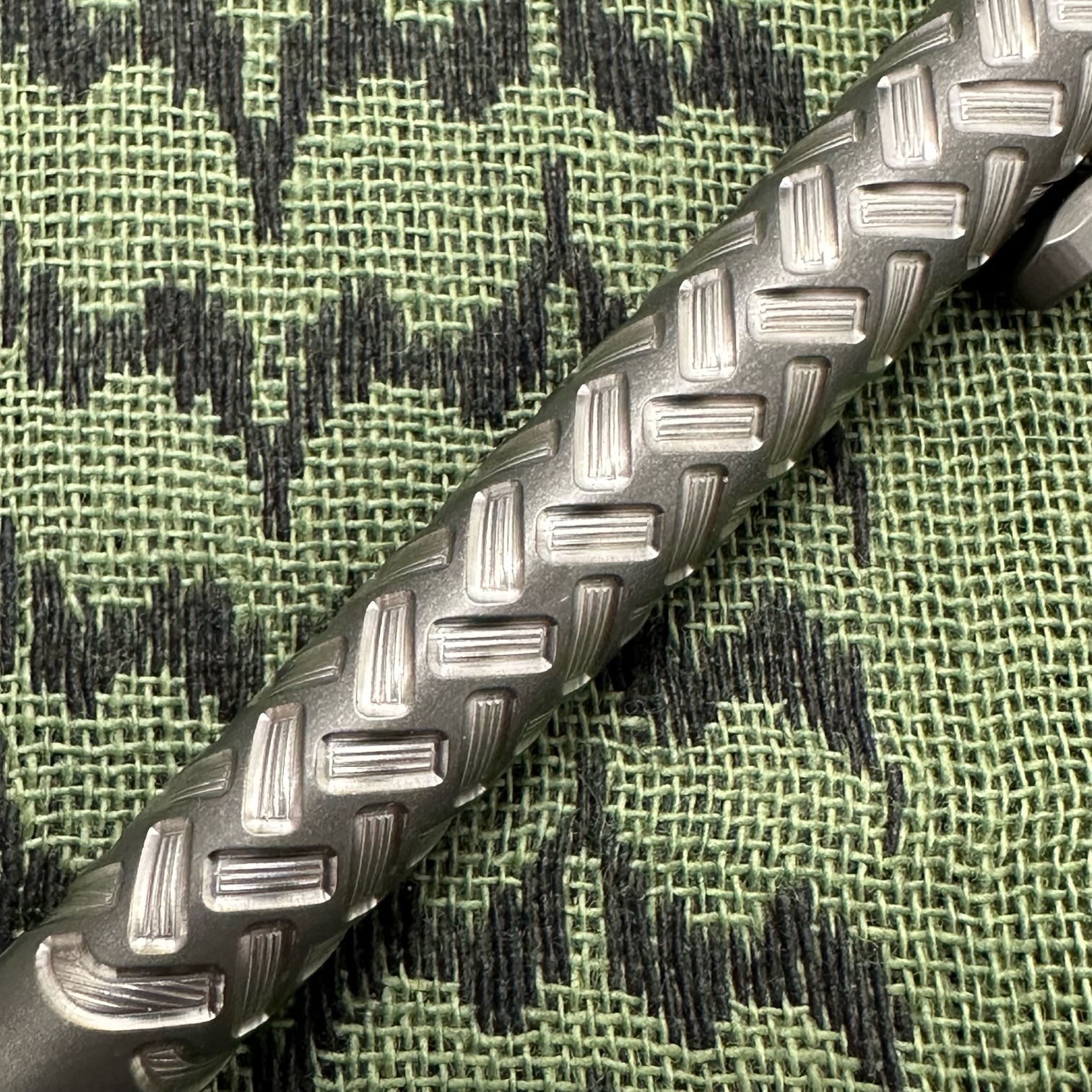 Smooth Precision Pens - SPPVHMSSW - Valhalla - Bolt Action - Mini Size - Stonewashed TI - Image 5