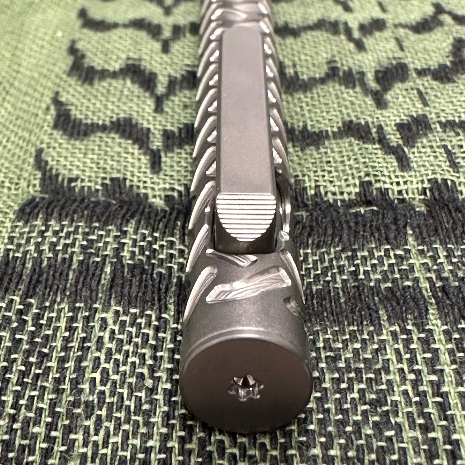 Smooth Precision Pens - SPPVHMSSW - Valhalla - Bolt Action - Mini Size - Stonewashed TI - Image 6