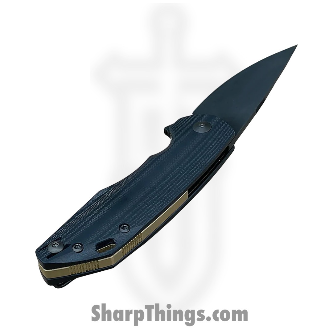 GiantMouse - CORTA-BLACKOUT-G10 - Ace Corta - Folding Knife - M390 Coated Drop Point - G10 - Black - Image 2