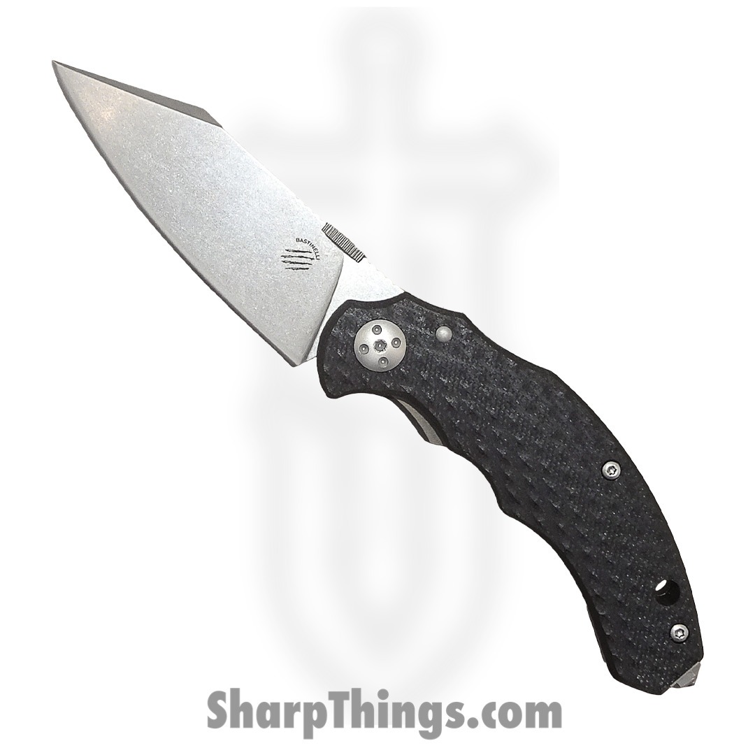 Bastinelli Creations - BASDVIL3.23 - D. Vil - Folding Knife - M390 - G10 Titanium - Black