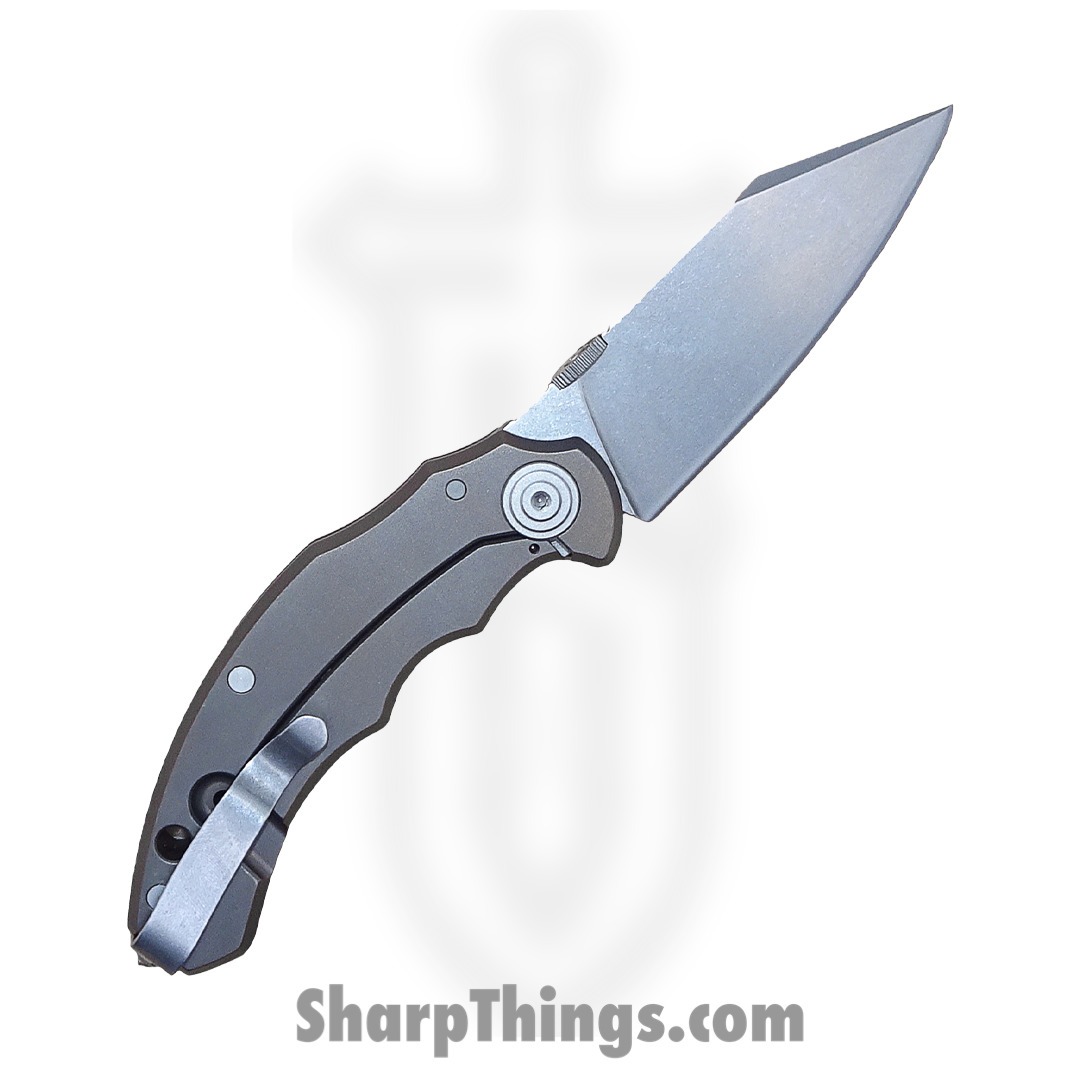 Bastinelli Creations - BASDVIL3.23 - D. Vil - Folding Knife - M390 - G10 Titanium - Black - Image 2