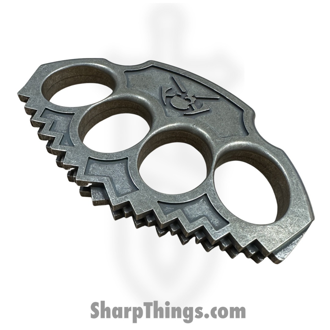 RMJ Tactical - RMJASNBRAN - Snuckles - Brass with Vintage Patina - Image 3