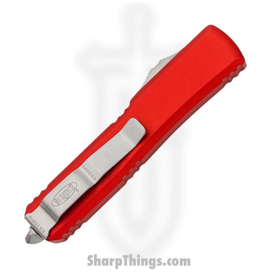 Microtech - 121-11RD - Ultratech - OTF Auto - 121-11RD Ultratech OTF Auto - 6061-T6 Aluminum - Red - Image 4