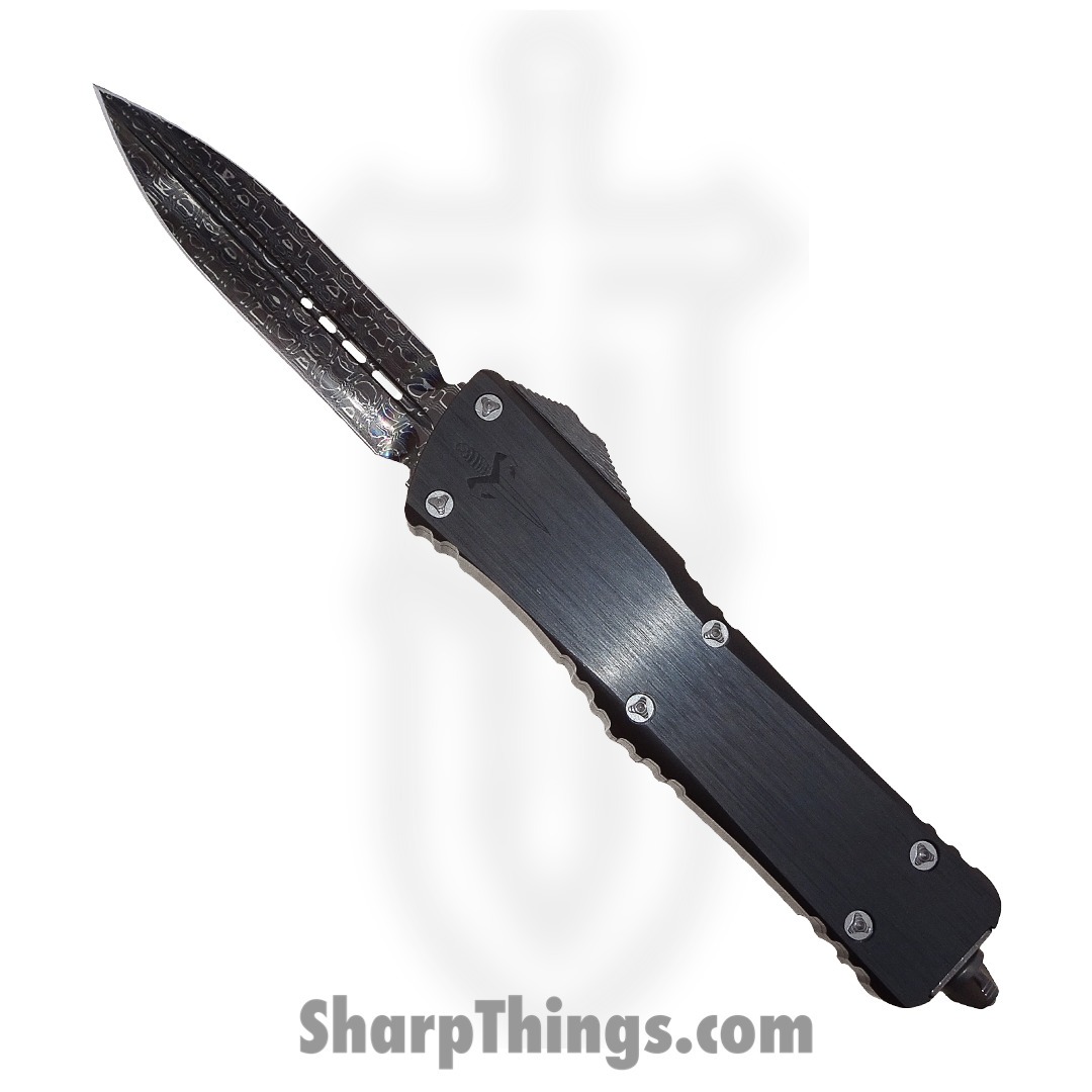 Marfione Custom Knives - 342-MCK-7 - Marfione Custom Combat Troodon - OTF Auto - 342-MCK-7 Marfione Custom Combat Troodon OTF Auto - Alloy - Black