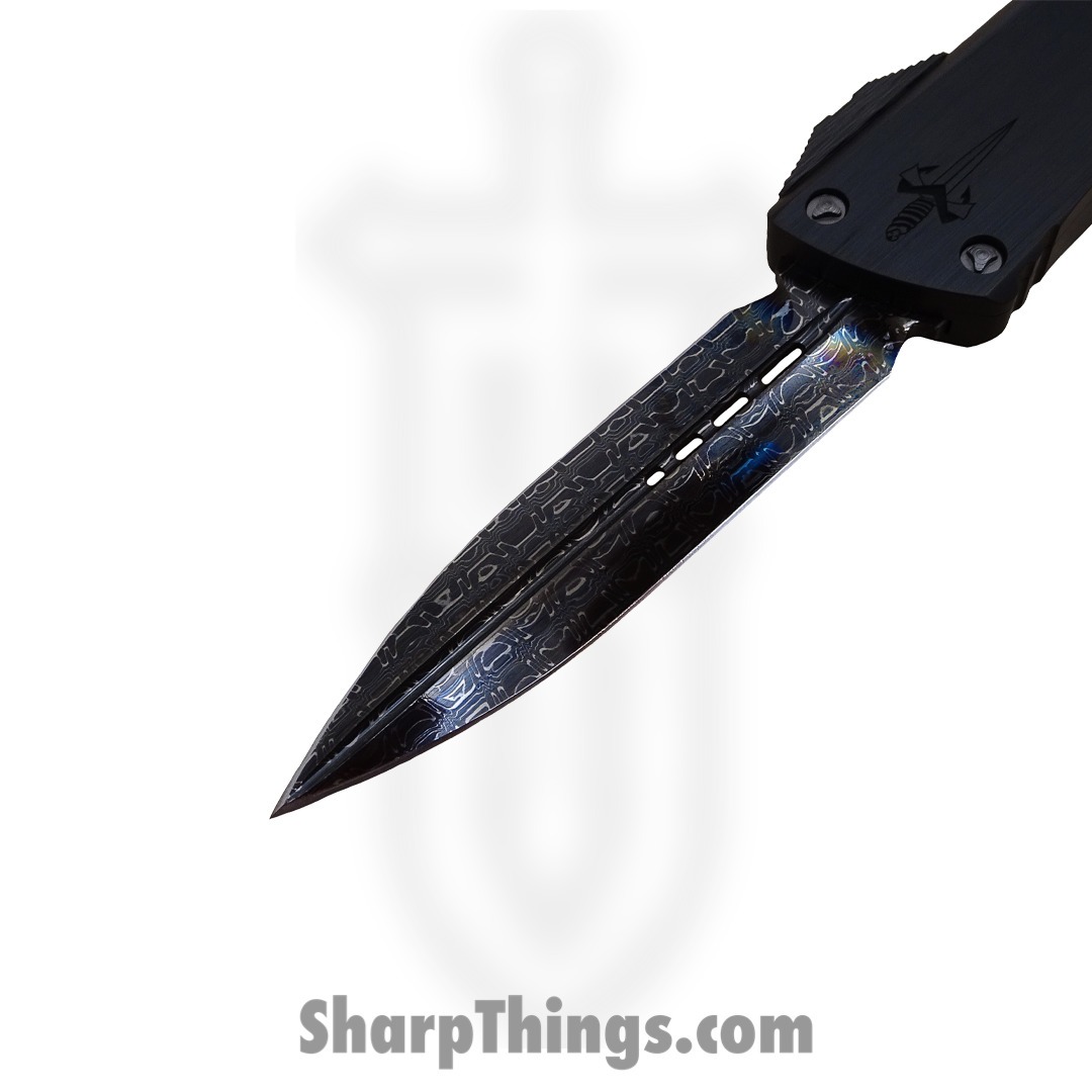 Marfione Custom Knives - 342-MCK-7 - Marfione Custom Combat Troodon - OTF Auto - 342-MCK-7 Marfione Custom Combat Troodon OTF Auto - Alloy - Black - Image 4