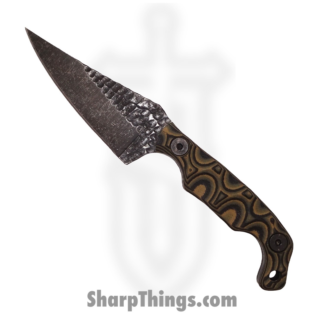 Stroup Knives - MINI1-CAMOL-G10 - Mini Mod 1 Acid Wash Fixed Blade Knife - G10 1095 - Camo