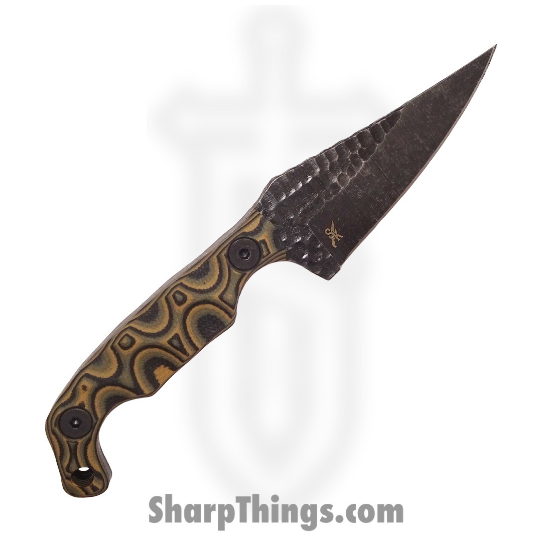 Stroup Knives - MINI1-CAMOL-G10 - Mini Mod 1 Acid Wash Fixed Blade Knife - G10 1095 - Camo - Image 2