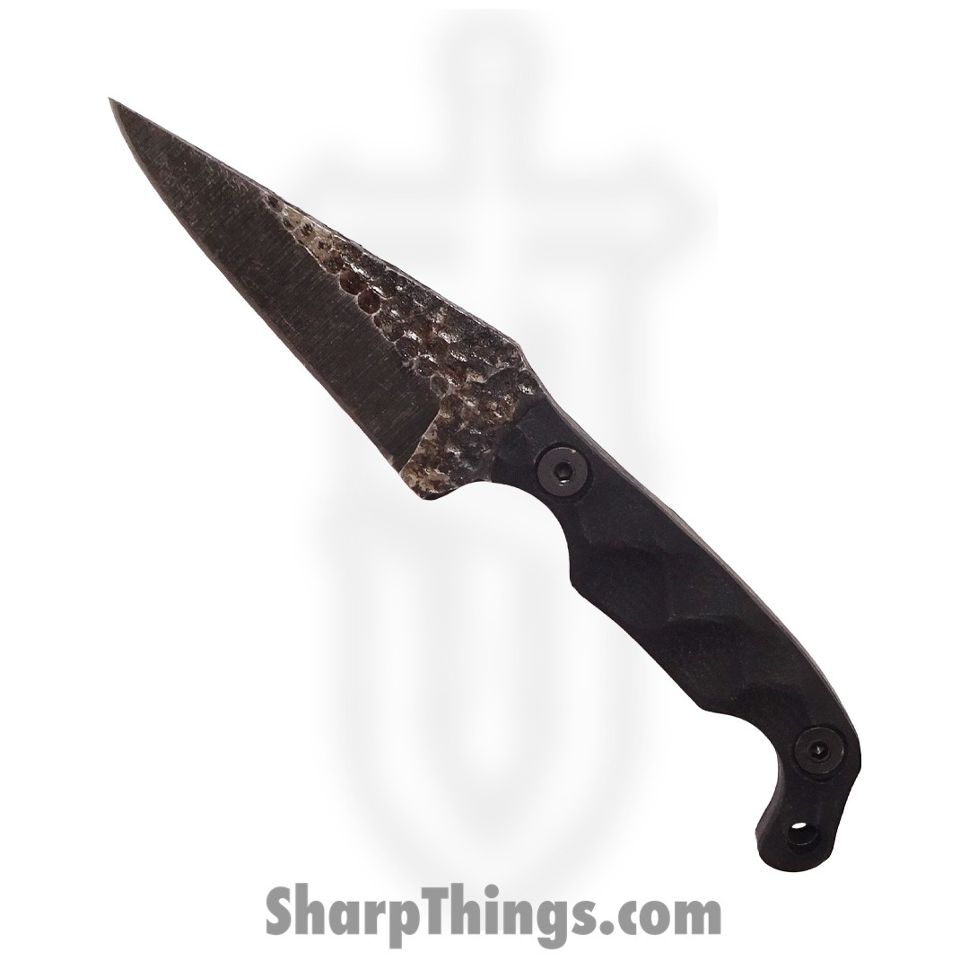Stroup Knives - MINI-BLACK-G10 - Mini EDC Fixed Blade Knife - 1095 G10 - Black