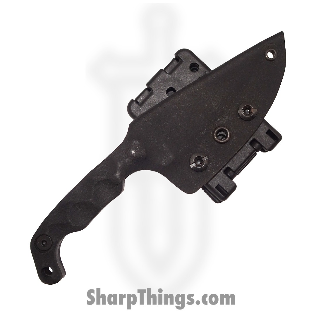 Stroup Knives - MINI-BLACK-G10 - Mini EDC Fixed Blade Knife - 1095 G10 - Black - Image 4