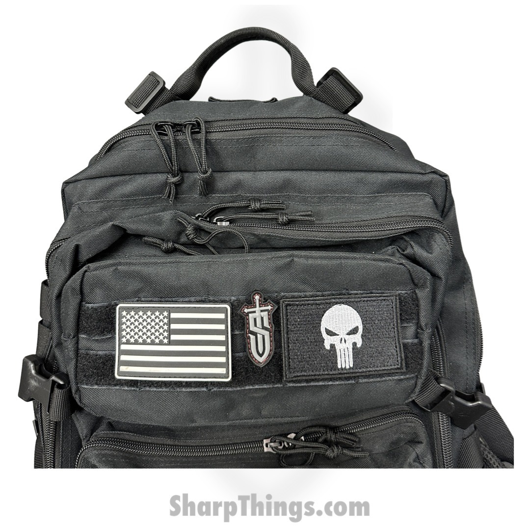 Sharp Patch - SBPC-0001 - Sharp Things & Sticky Back Patch Co. Collab - Limited Edition Hook & Loop PVC RE Patch - 1/100 - Image 4