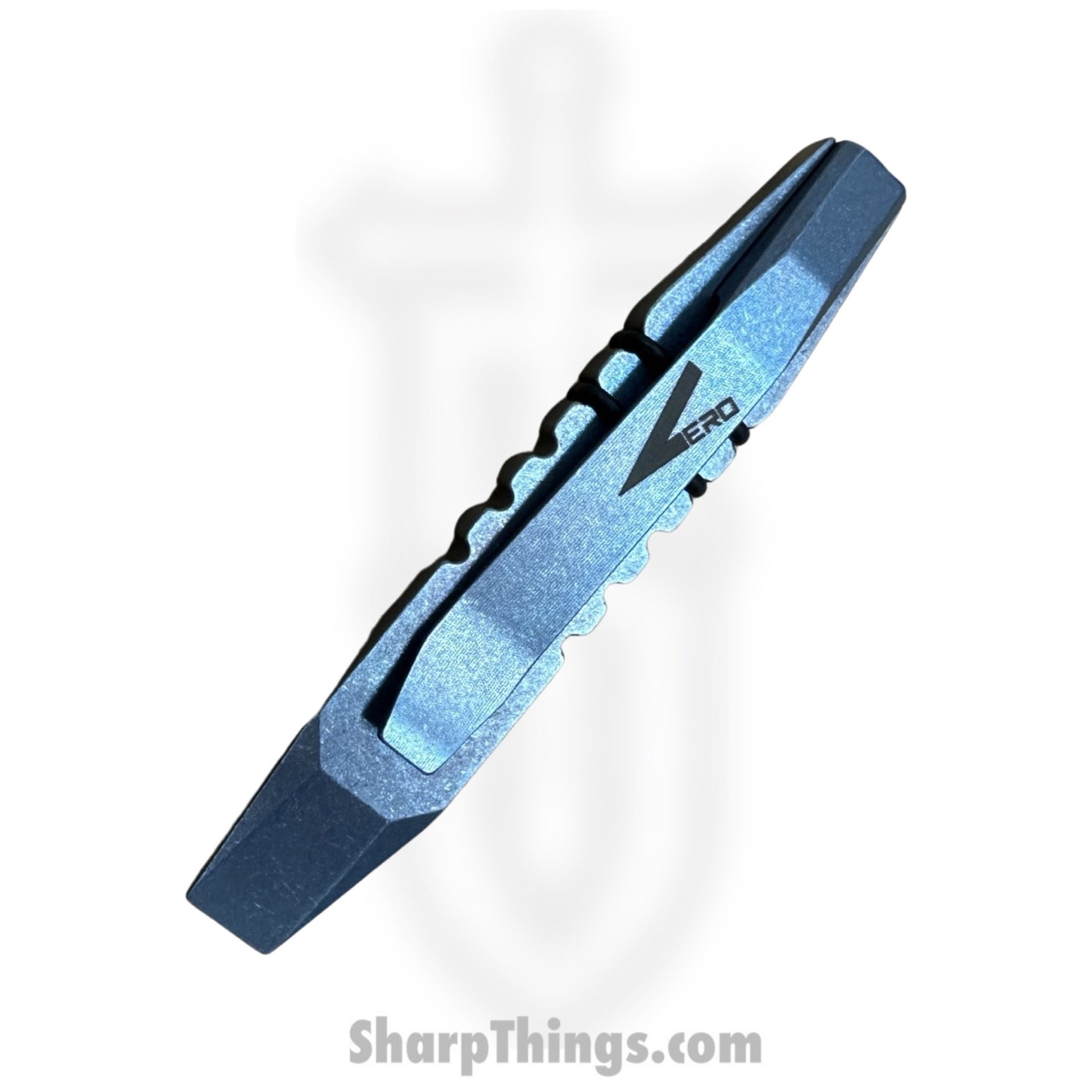 Vero Engineering - V-VFM-MBWBC-FT-0016-S - Mini Fulcrum - Pry Bar - Titanium - Blue - Image 3