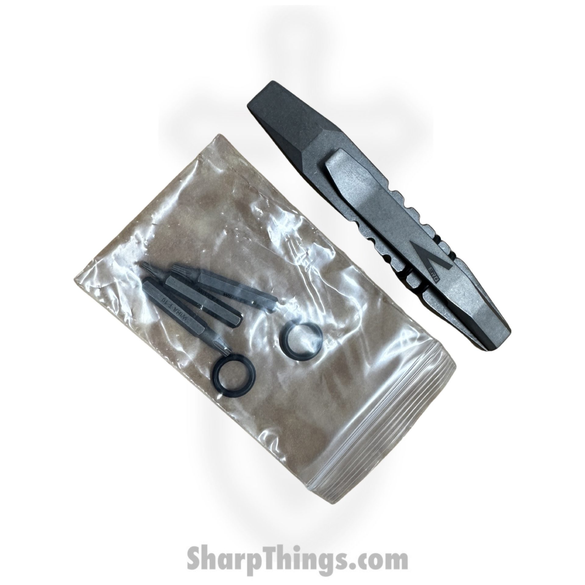 Vero Engineering - V-FFAMP-MP-FT-0051S - Mini Fulcrum - Pry Bar - Titanium - Pitted - Image 3