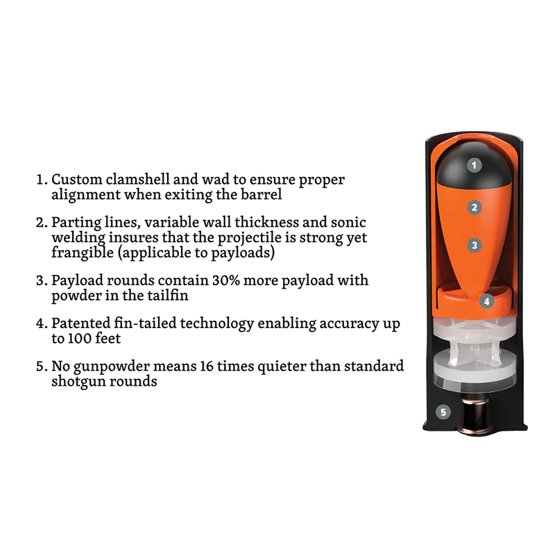 Byrna - SS61301 - Kinetic Less Lethal - 10ct - Image 2