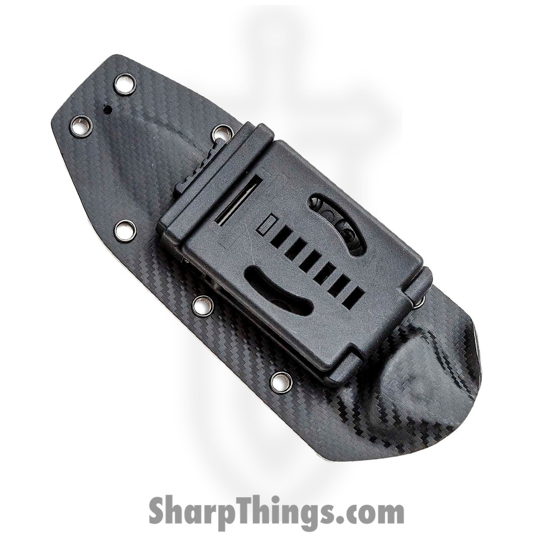 Microtech - 114-10 - Socom Alpha - Fixed Blade Knife - Elmax, M390, 204P Stonewash Tanto - G10 - Black - Image 4