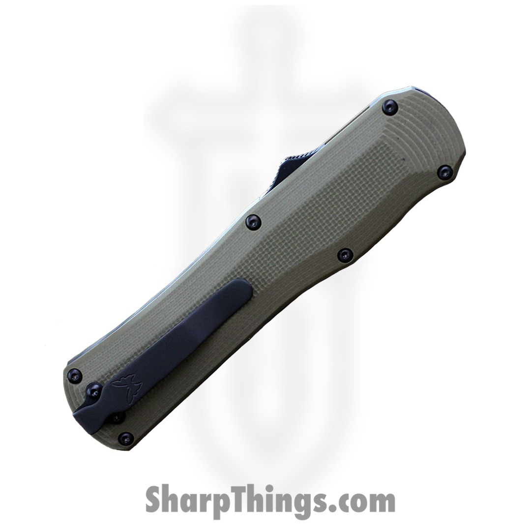 Benchmade - 3400BK-1 - Autocrat - OTF Auto - S30V Coated Dagger - G10 - Green - Image 4