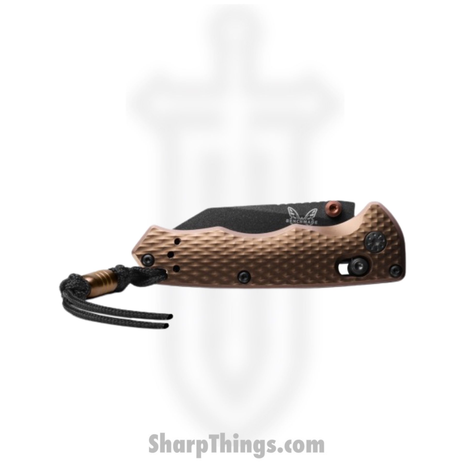 Benchmade - 290BK-1 - Full Immunity - Folding Knife - CPM-M4 Cobalt Black Wharncliffe - Aluminum - Flat Dark Earth - Image 3