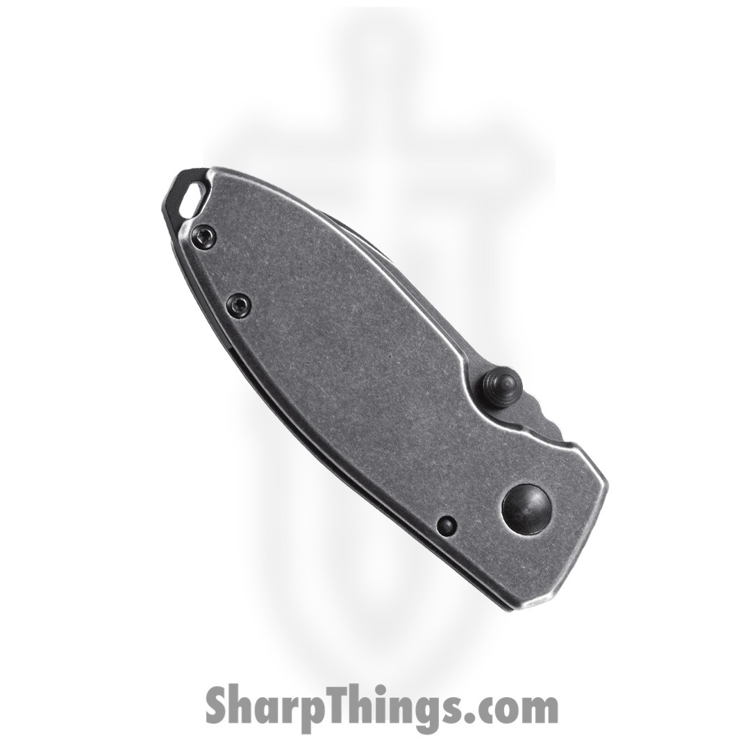 CRKT - 2490KS - Squid - Folding Knife - 8Cr13MoV Blackwash Drop Point - 2Cr13 - Black - Image 3