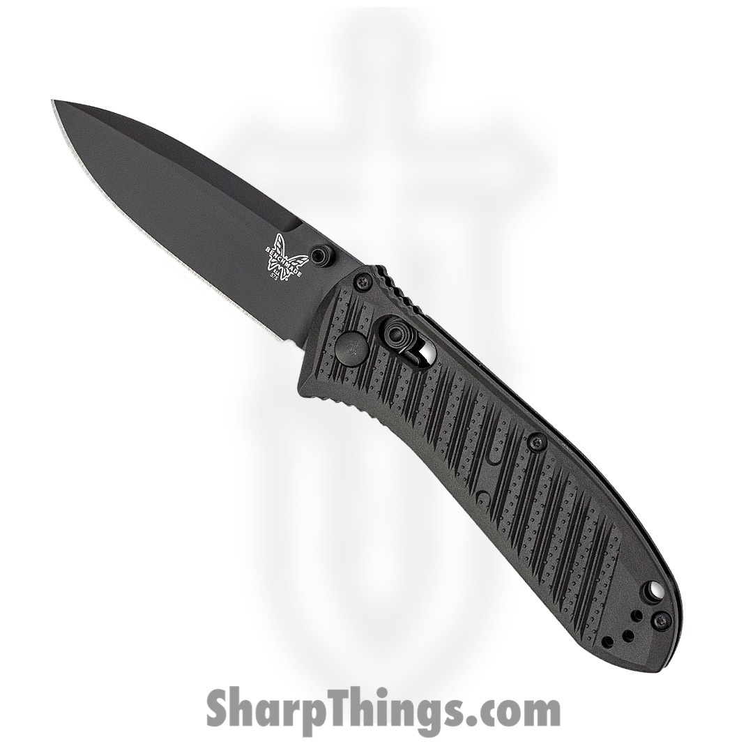 Benchmade - 575BK-1 - Mini Presidio II - Folding Knife - CPM-S30V Satin Drop Point - CF Elite - Black