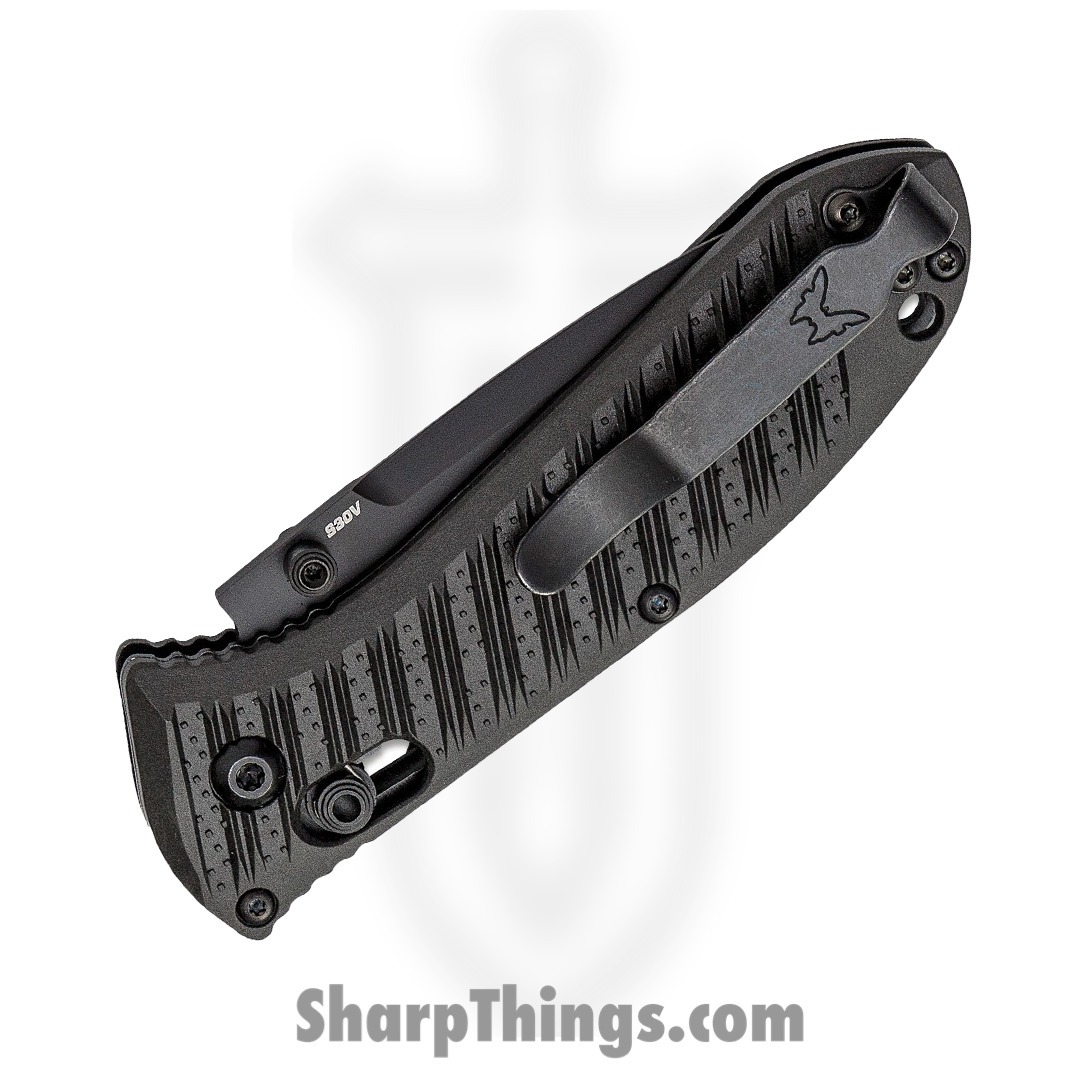 Benchmade - 575BK-1 - Mini Presidio II - Folding Knife - CPM-S30V Satin Drop Point - CF Elite - Black - Image 3