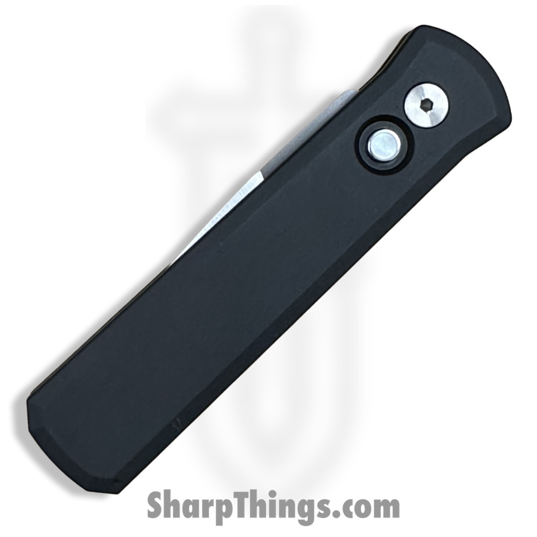 ProTech - 721-LTD - Godson - Automatic Knife - 154CM Satin Spear Point - 6061-T6 Aluminum - Black - Image 5