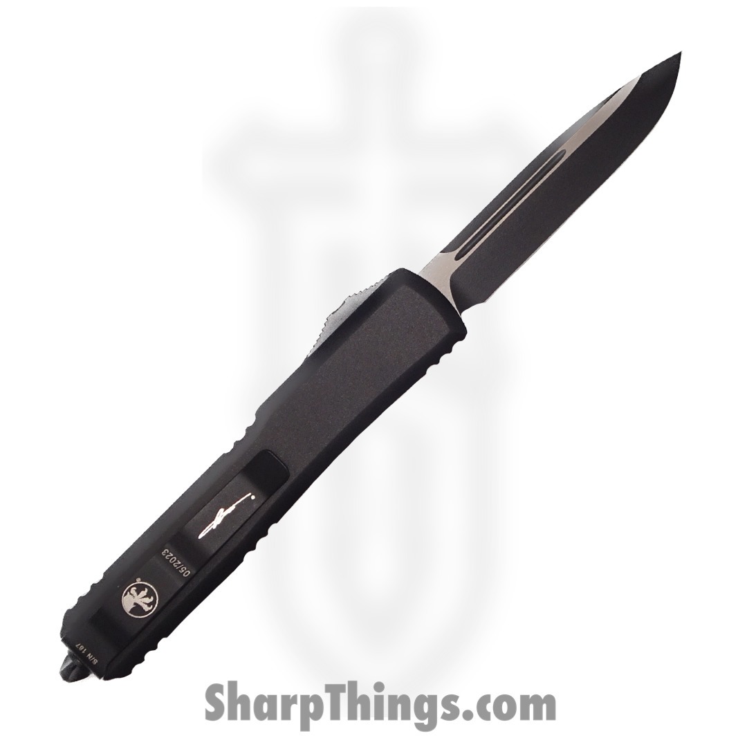 Microtech - 121-1FRGTTAS - Ultratech Tactical Signature Series - OTF Auto - 121-1FRGTTAS Ultratech Tactical Signature Series OTF Auto - G10/Aluminum - Tan/Black - Image 2