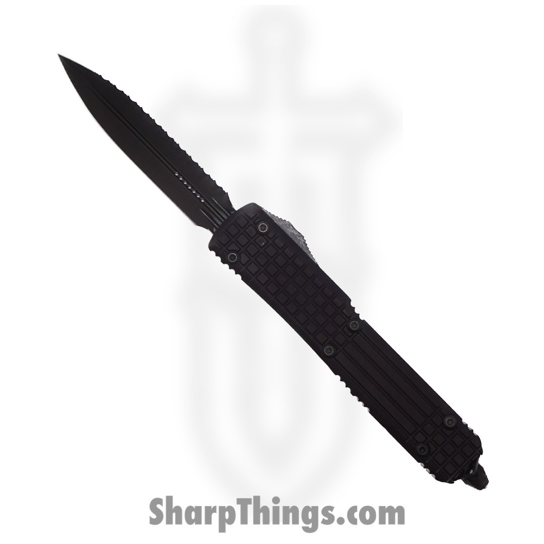 Microtech - 122-3UT-DS - Ultratech - OTF Auto - 122-3UT-DS Ultratech OTF Auto - 6061-T6 Aluminum - Black