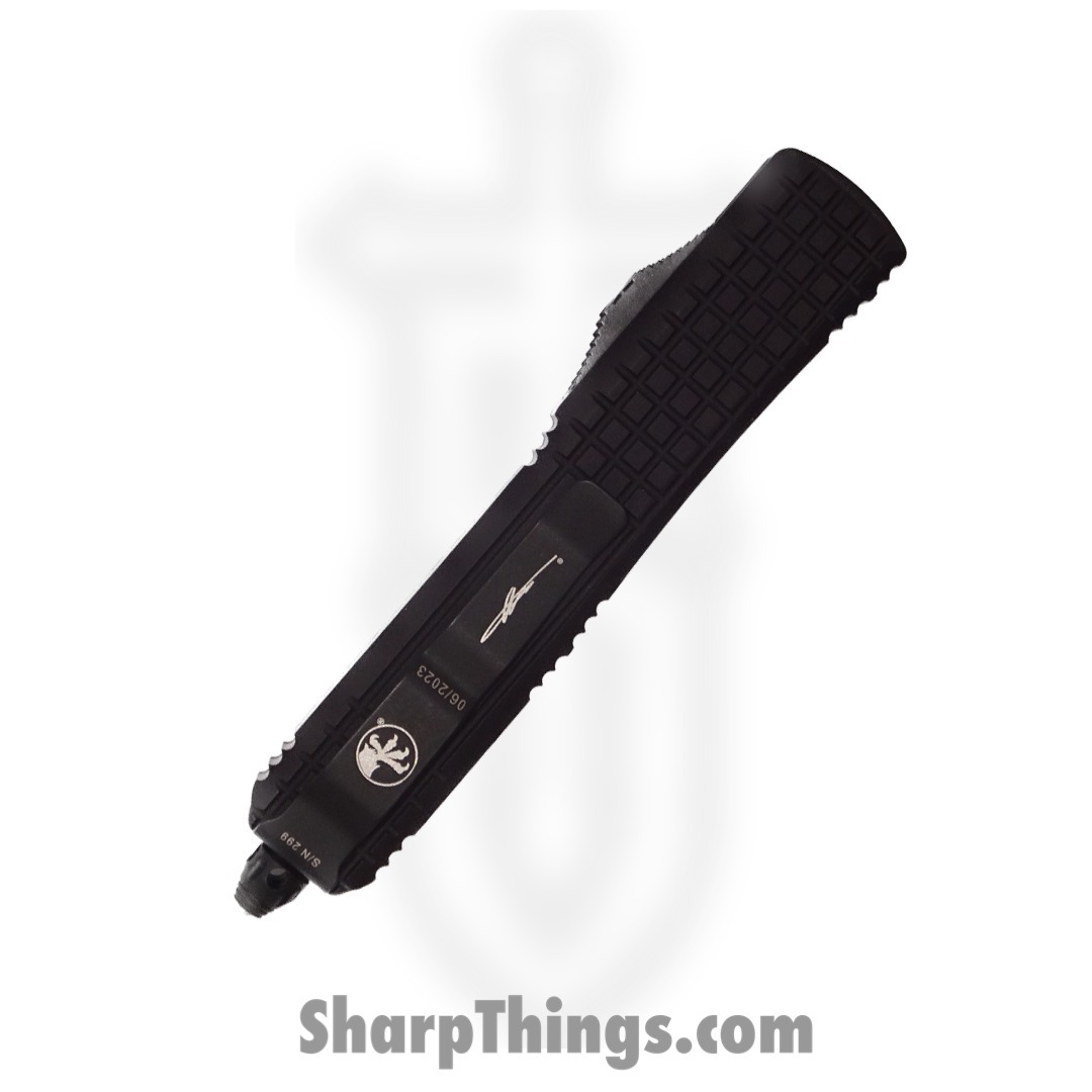 Microtech - 122-3UT-DS - Ultratech - OTF Auto - 122-3UT-DS Ultratech OTF Auto - 6061-T6 Aluminum - Black - Image 4