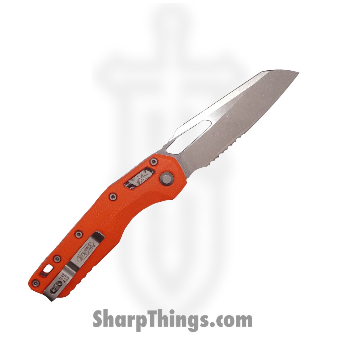Microtech - 210-11GTOR - MSI RAM-LOK - Folding Knife - 210-11GTOR MSI RAM-LOK Folding Knife - G10 - Orange - Image 2