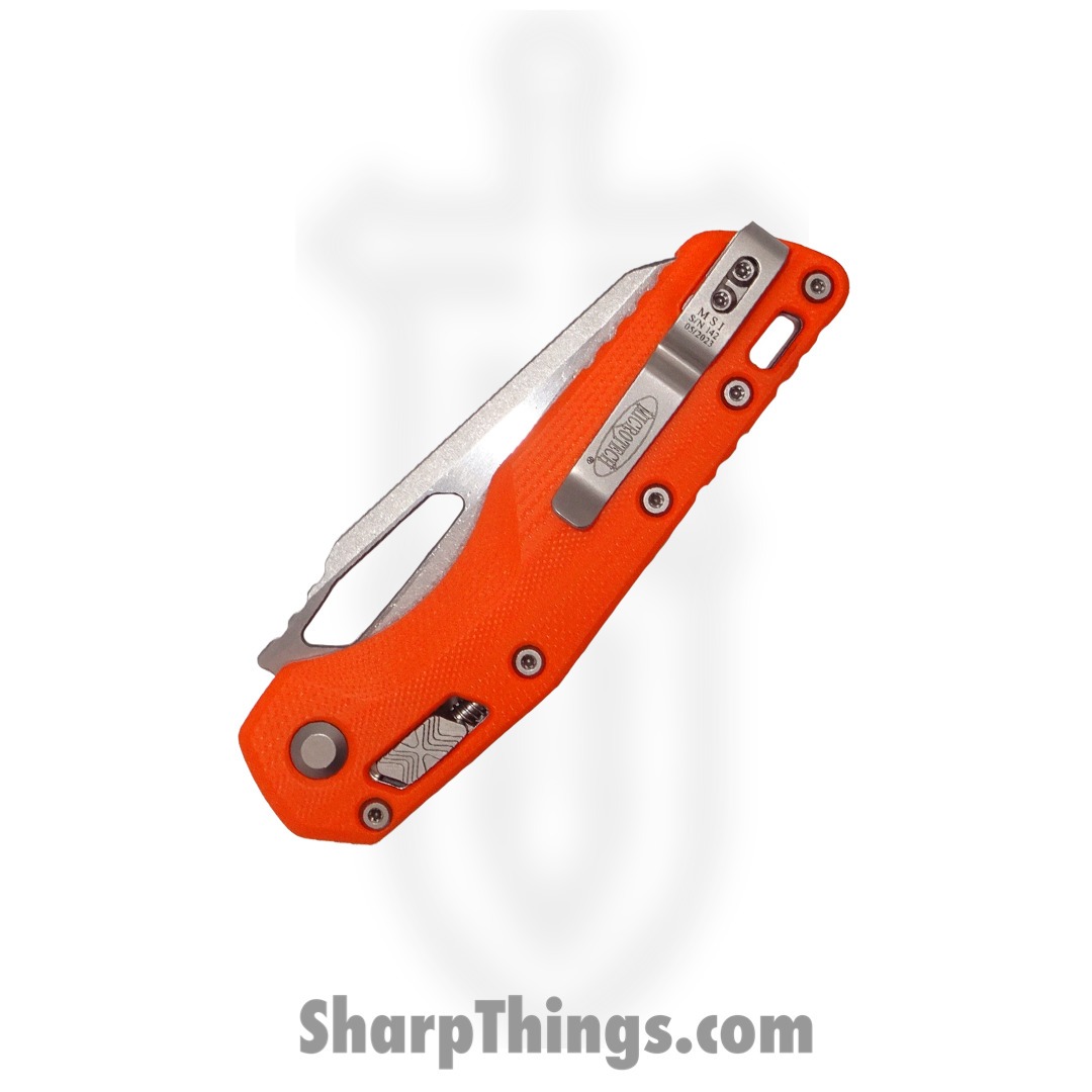 Microtech - 210-11GTOR - MSI RAM-LOK - Folding Knife - 210-11GTOR MSI RAM-LOK Folding Knife - G10 - Orange - Image 6