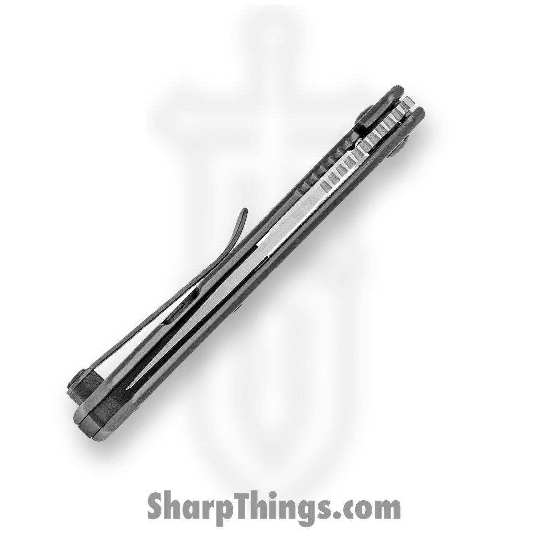 Kershaw - 3870x - Amplitude 2.5 - Folding Knife - 8Cr13MoV Satin Drop Point - Stainless Steel - Gray - Image 4