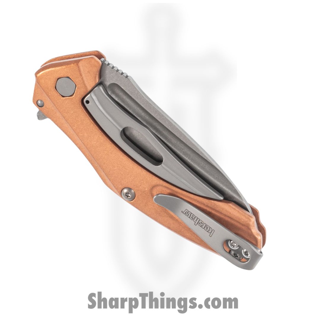 Kershaw - 7006CU - Natrix-Copper - Folding Knife - D2 Stonewash Drop Point - Copper - Copper - Image 3