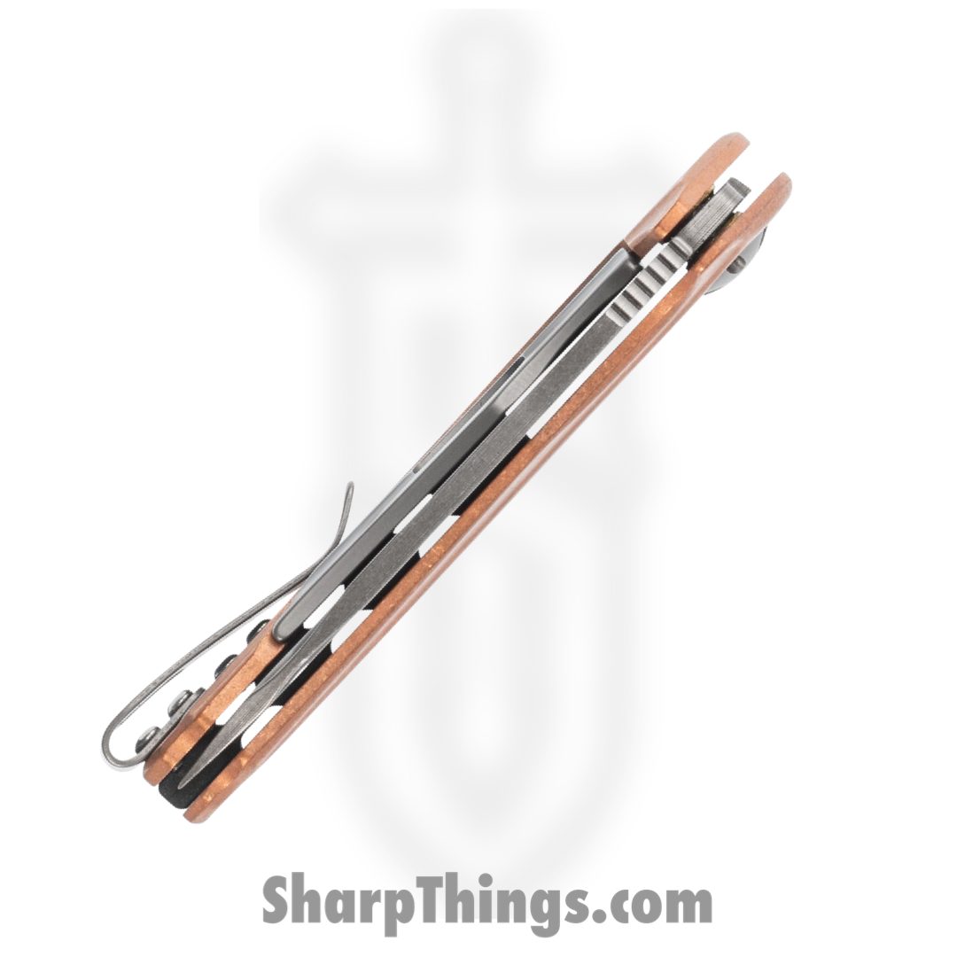 Kershaw - 7006CU - Natrix-Copper - Folding Knife - D2 Stonewash Drop Point - Copper - Copper - Image 4