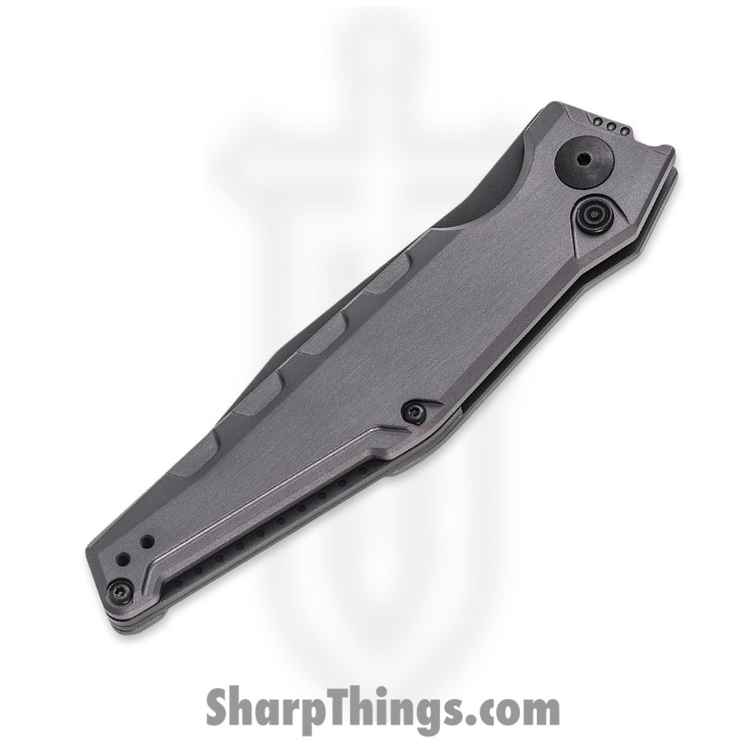 Kershaw - 7900GRYBLK - Launch 7 - Automatic Knife - CPM 154 Cerakote Drop Point - 6061-T6 aluminum - Gray - Image 2