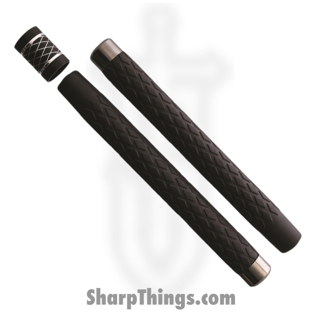 Police Force Tactical - CEPSW4EBS - 4ft Expandable Bo Staff - Aluminum Alloy - Rubber Grip - Black - Image 3