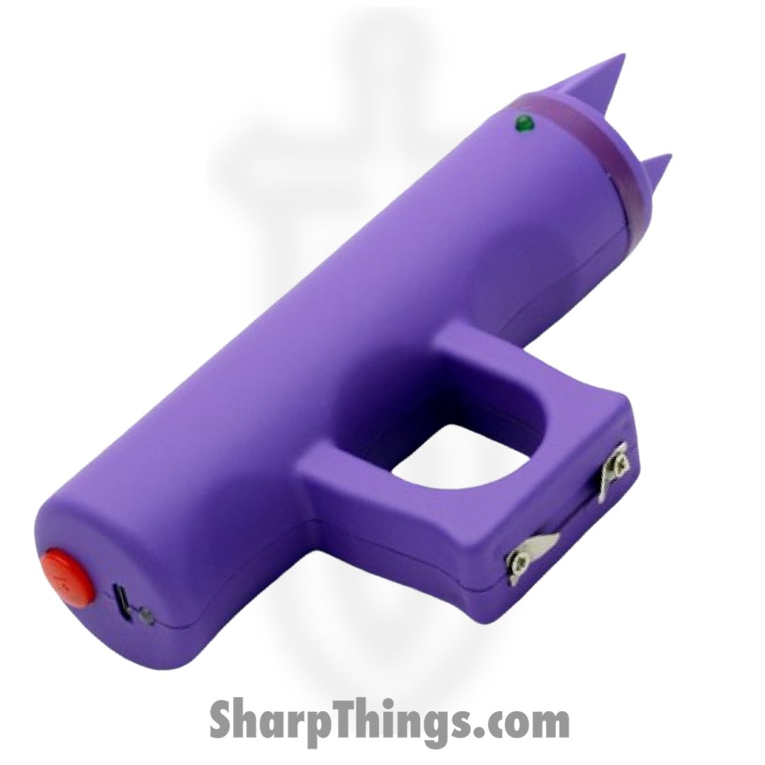 Cheetah - CH-41PR - Jogger Stun Gun With Alarm - Rubber - Purple - Image 2