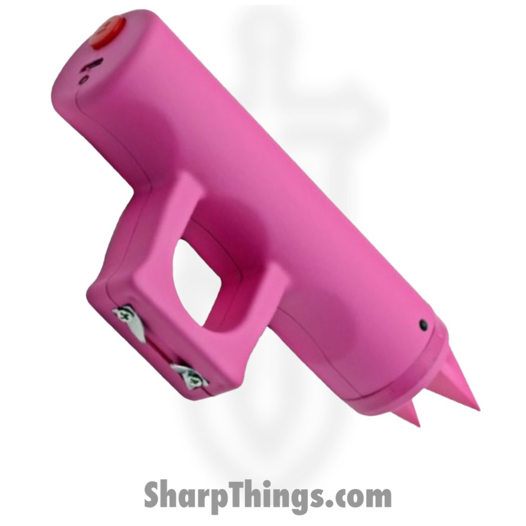 Cheetah - CH-41P - Jogger Stun Gun With Alarm - Rubber - Pink