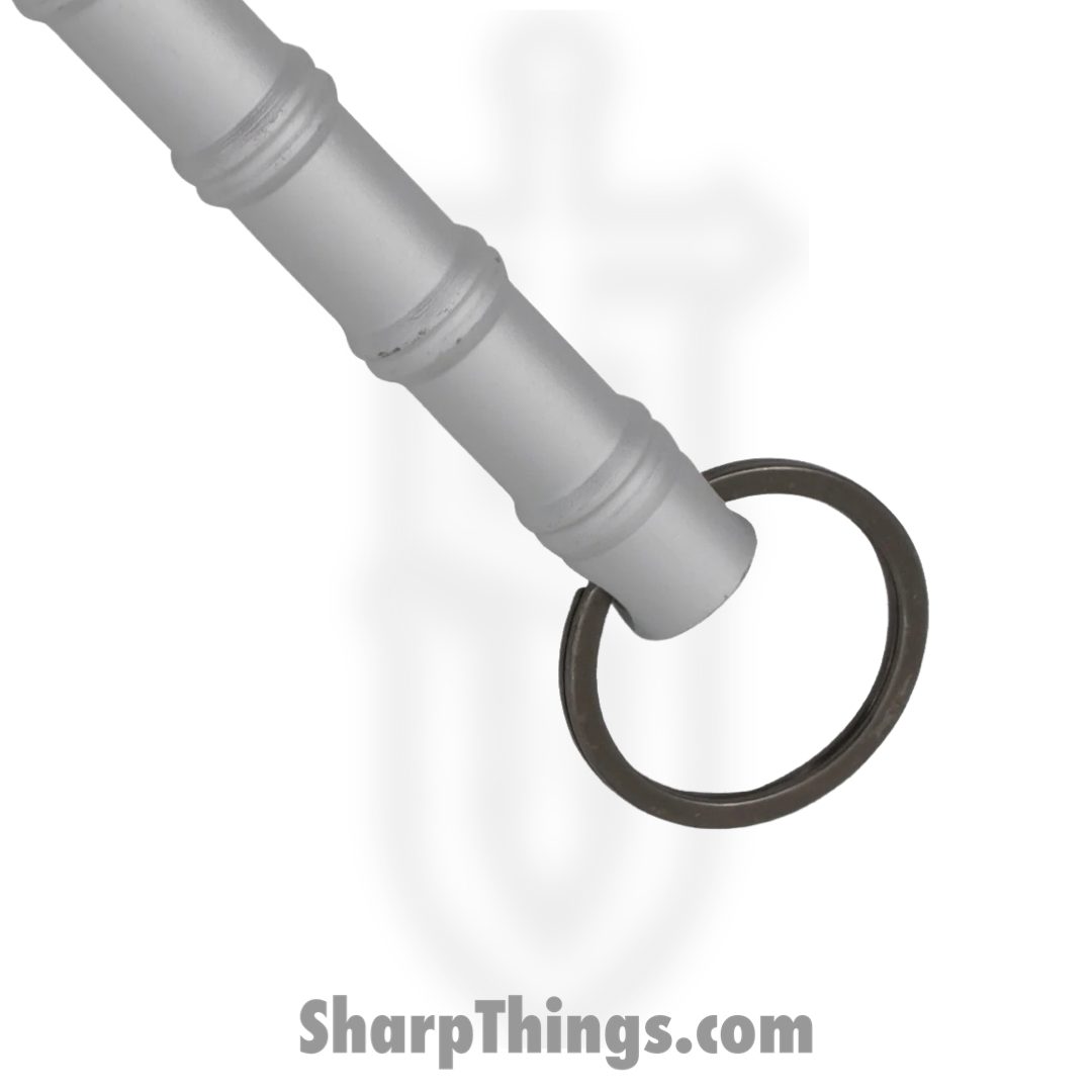 Panex - P-15960-SL - Self Defense Keychain Emergency Whistle Kubotan - Aircraft Aluminum - Silver - Image 3