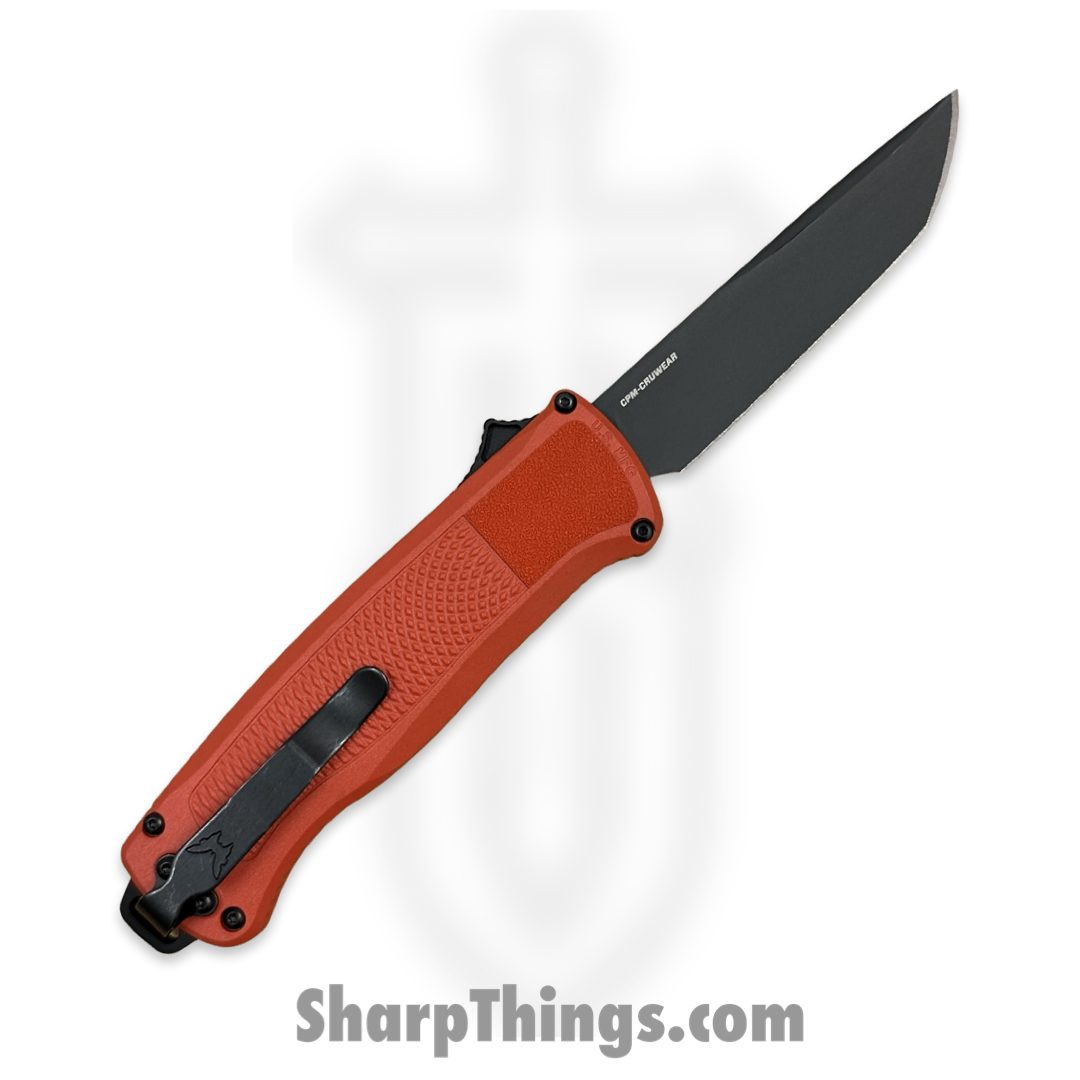 Benchmade - 5370BK-04 - Shootout OTF Auto - CPM CruWear Tanto - Mesa Red - Image 4