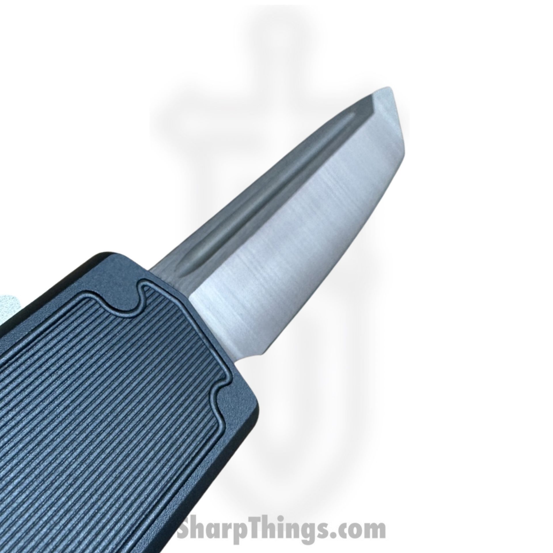 TakCom - Vigor-V2-GR - Vigor V2 OTF - OTF Auto - Satin 154CM - Tanto - Gray w Red G-10 - Image 4