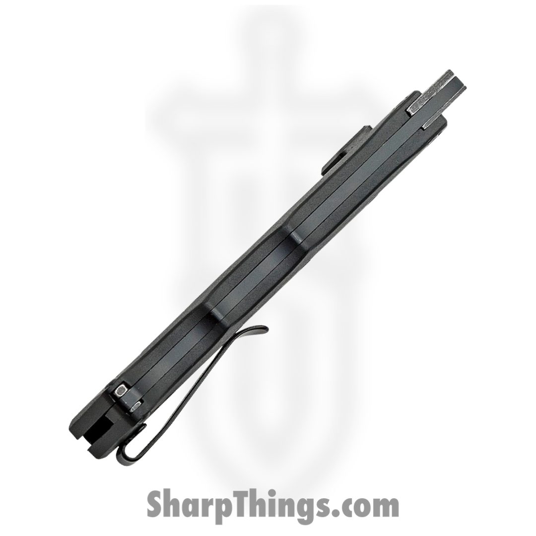 Kershaw - 1195 - Interstellar - OTF Manual - 8Cr13MoV Black-oxide BlackWash™ coated Tanto - Glass Filled Nylon - Black - Image 4