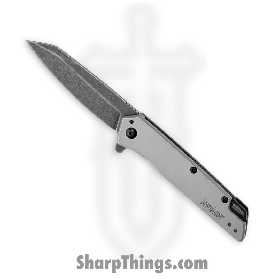 Kershaw - 1365 - Misdirect - Folding Knife - 4Cr14 Black-oxide BlackWash™ coated Reverse Tanto - Stainless Steel - Gray