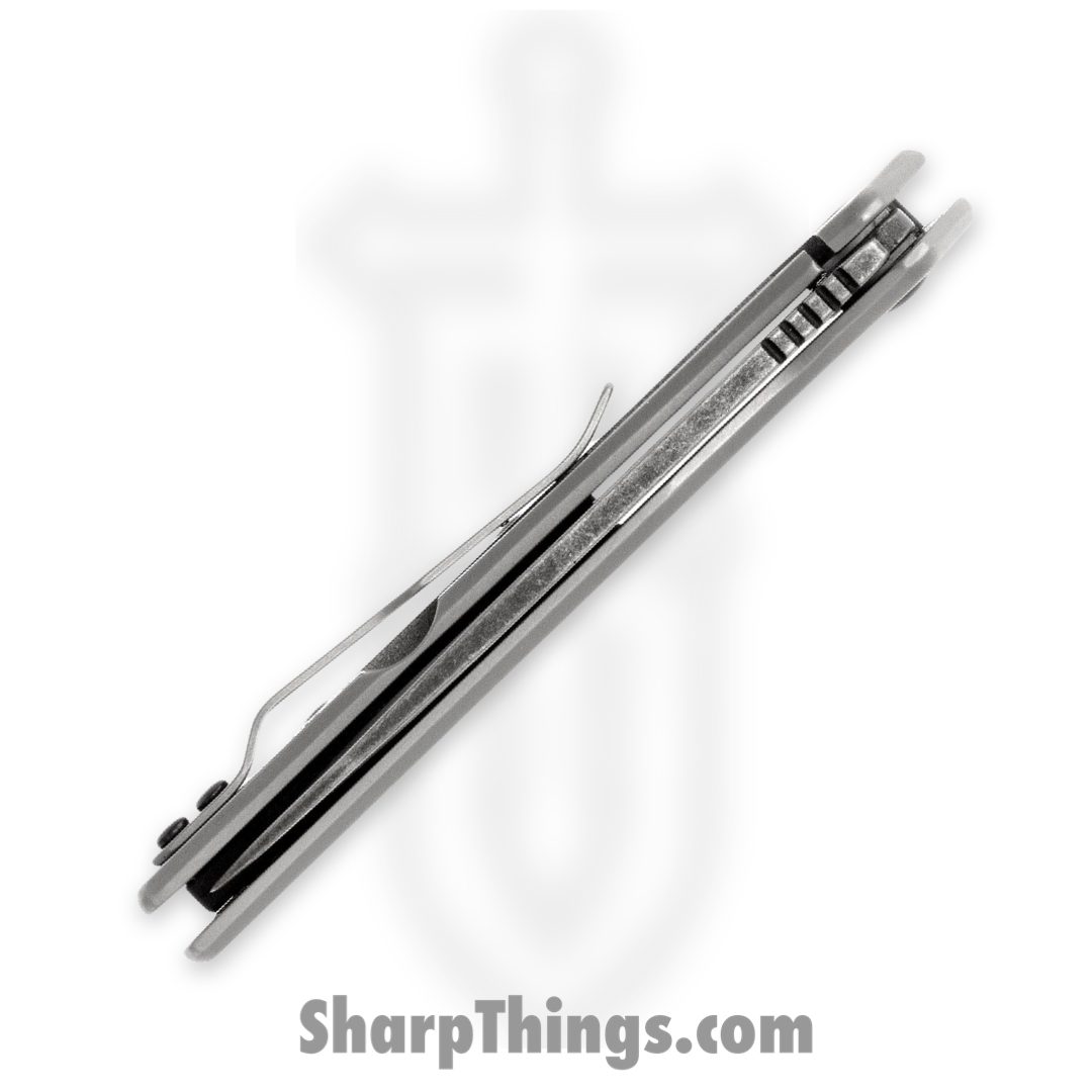 Kershaw - 1365 - Misdirect - Folding Knife - 4Cr14 Black-oxide BlackWash™ coated Reverse Tanto - Stainless Steel - Gray - Image 4