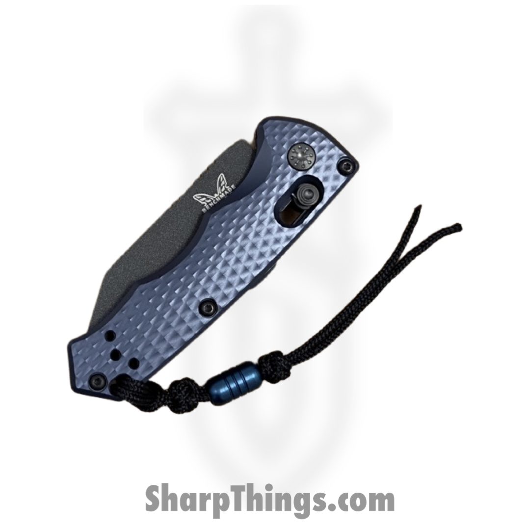 Benchmade - 2900BK - Full Immunity - Automatic Knife - CPM M4 Coated Wharncliffe - 6061 T6 Aluminum - Crater Blue - Image 4