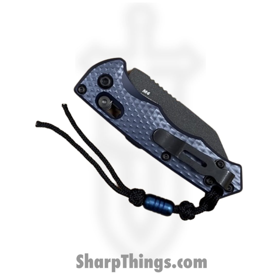 Benchmade - 2900BK - Full Immunity - Automatic Knife - CPM M4 Coated Wharncliffe - 6061 T6 Aluminum - Crater Blue - Image 5
