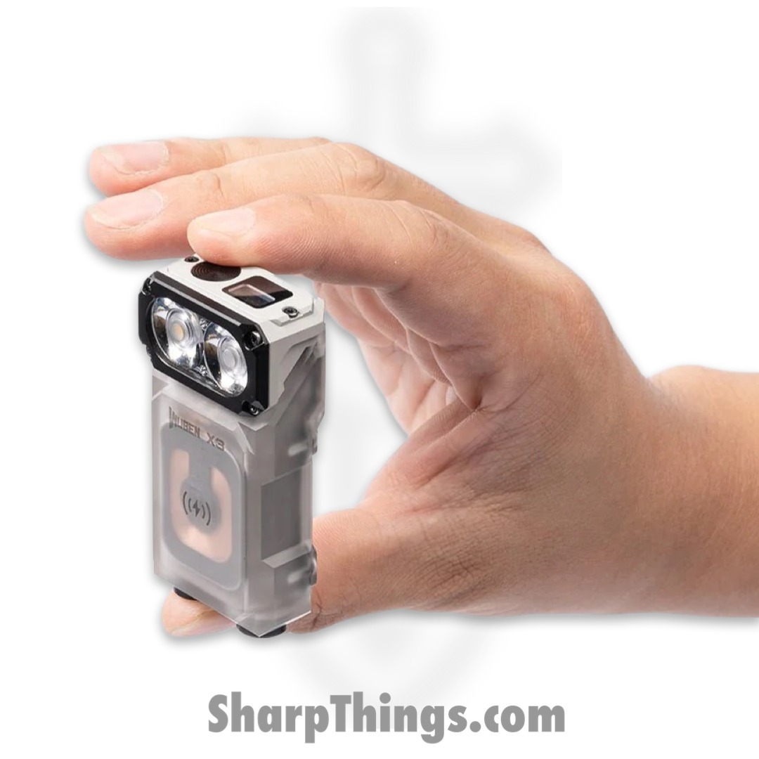 Wuben - WX3CHBX-WHT - Wuben X3 Owl EDC Flashlight and 3000mah Charging Box - White - Image 5